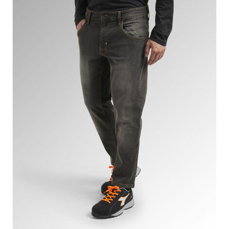 Jean de travail élastique STONE - Gris foncé XS - FR (36/38) - US (26) (1/5)