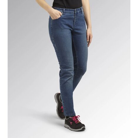 Pantalon de travail Femme STONE ATHENA - Bleu Indigo XS - FR (36) (1/5)