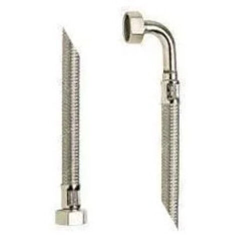 Flexible pression plomberie 70cm diamètre 13 20x27 FF coudé