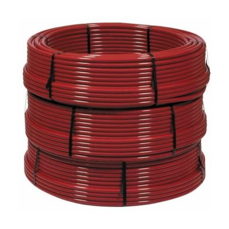 TUBE PER NU AVEC BAO ROUGE Ø20 - Couronne de 120m