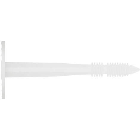 Index – Cheville d'isolation 8 x 140 mm – Pour béton, brique et pierre – Fixation solide pour panneaux isolants – Emballage de 100 pièces