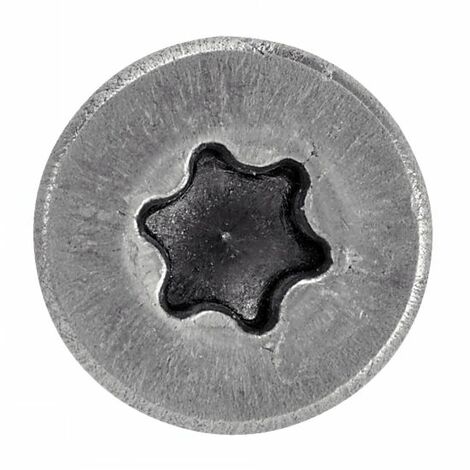Vis à bois tendre tête fraisée six lobes - Inox A2 4,5x50/35 mm - Boîte de 200