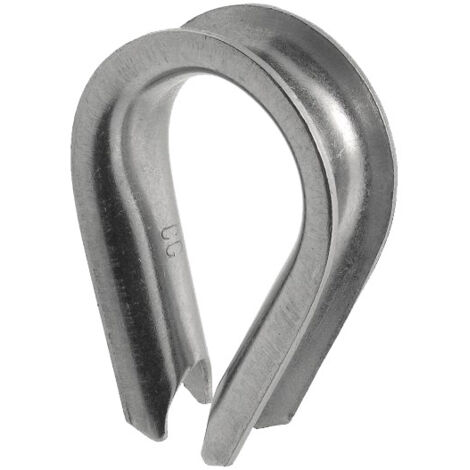 Cosse cœur - Inox A4 ØCâble 14mm - Unité