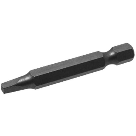 Embout de vissage carré - Acier 2/75 - Boîte de 5