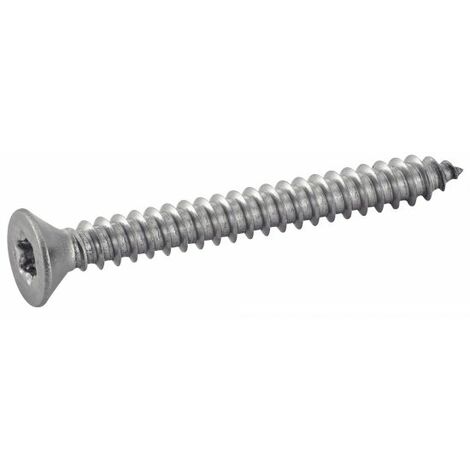 Vis à tole tête fraisée six lobes - Inox A2 2,9x6,5 mm - Boîte de 200