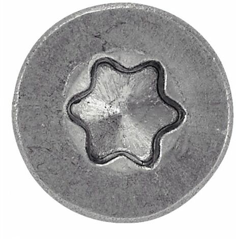 Vis à tole tête fraisée six lobes - Inox A2 2,9x6,5 mm - Boîte de 200