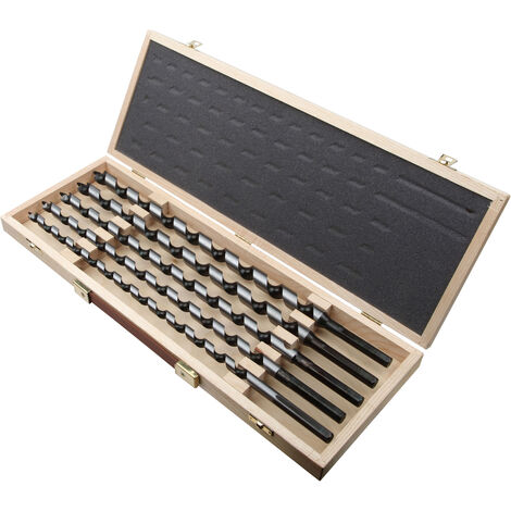 Mallette DIAGER 5 mèches bois spirale unique PRO Ø 12,14,16,18,20 x L 460 mm - Héxagonale 6 pans - 913C (1/3)