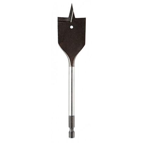 Mèche plate attachement quick-lock 6.35mm - 904 Ø 24 Long. Totale 152 (1/2)