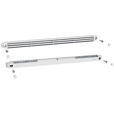 Atlantic – Grille entrée d'air pour menuiserie 25x15 mm – Débit 30 m³/h – Capuchon anti-insectes – Conforme norme NF F 51 732