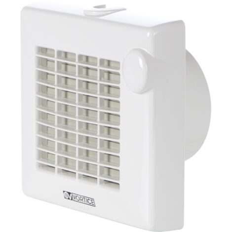 PUNTO - Extracteur hélicoïde universel 230VAC 90 m³/h - Ø100 - Volets/Présence/Tempo