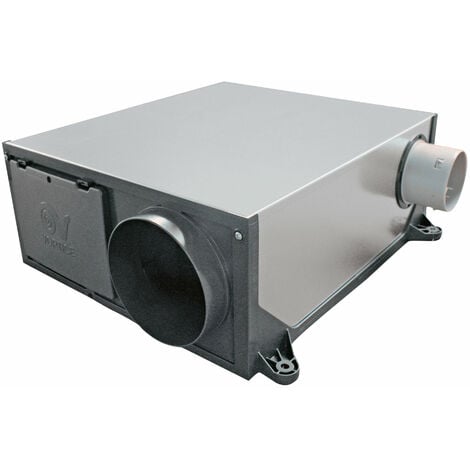 Hygro ES - Vmc Simple Flux hygroréglable - Moteur EC très basse consommation PLATT : Extra-plate