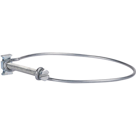 Collier serre-tube monofil pour conduits souples, diamètre 125 mm (1/3)