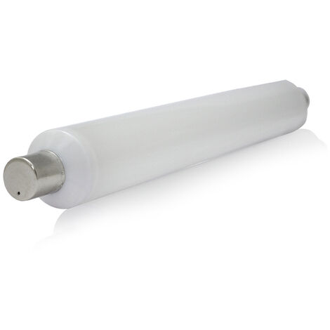 Vision-El – Tube LED S19 Ø38 x 310mm 4000K blanc neutre – 6W – 520 Lm pour éclairage salle de bain – IP20 – Installation facile S19