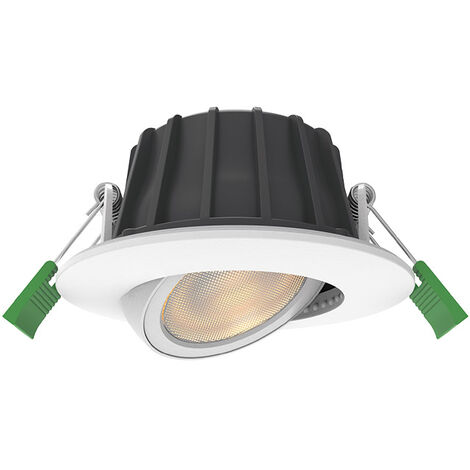 Vision-El – Spot LED encastrable orientable 6W – 500-570-550Lm – Température de couleur 2700K-3000K-4000K – Ø81mm pour perçage 68mm (1/6)