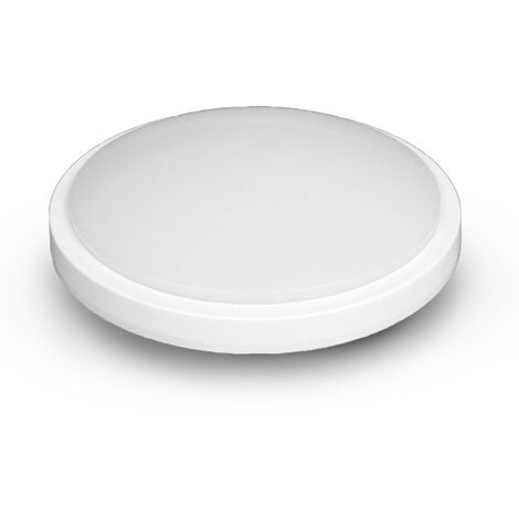 Plafonnier LED Ø190 - Ø280 - Ø330mm CASSIOPEE Ø190x65mm - 4000K Blanc neutre - 12W - 1320 Lm (1/4)