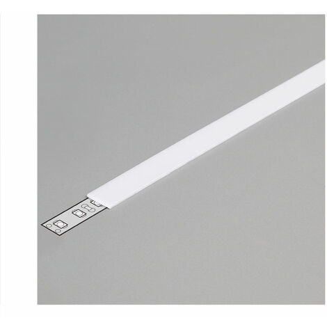 Diffuseur pour profilé Fin - 1Mètre - Dépoli - 9845 - Miidex Lighting
