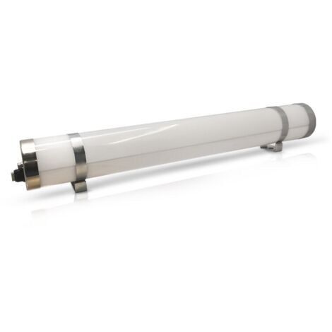 Vision-El – Réglette LED étanche IP67 IK10 960mm – 30W 3300lm blanc neutre 4000K – Détecteur de mouvement 8m – Angle d'éclairage 120°