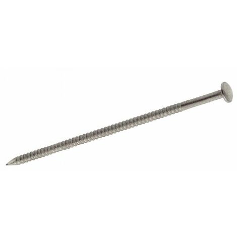 Acton – Clou à tête bombée inox A4 2,5x50 mm – Boîte de 110 – Résistance à la corrosion pour milieux salins et humides