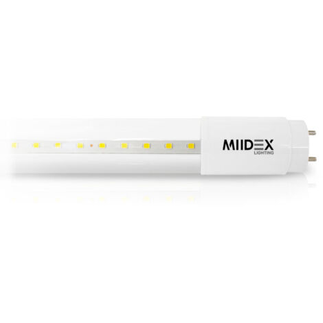Boite de 10 tubes LED T8 - Phase/neutre même côté IP20 600mm - 4000K Blanc neutre - 10W - 180-265V - THD10%