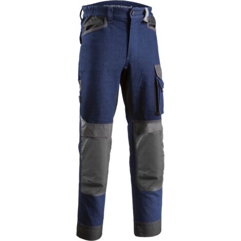 Pantalon de travail stretch Sergé TELICA Denim M - FR (42/44) (1/4)