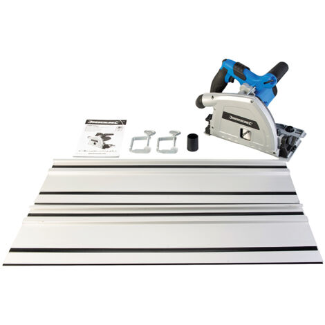 Scie circulaire plongeante avec rail de guidage - 1 200 W