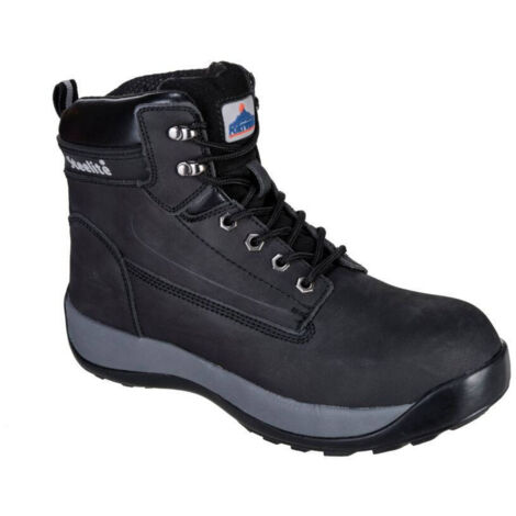 Chaussures de sécurité hautes Constructo Nubuck S3 HRO Noir 44 (1/3)