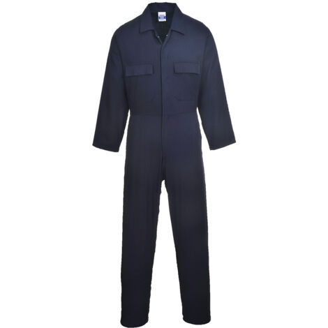 Combinaison Coton Euro Work Marine XL - FR(50-52) - UK(40-41) (1/2)