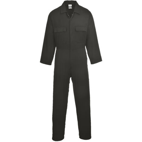 Combinaison Coton Euro Work Noir L - FR(46-48) - UK(36-38) (1/3)