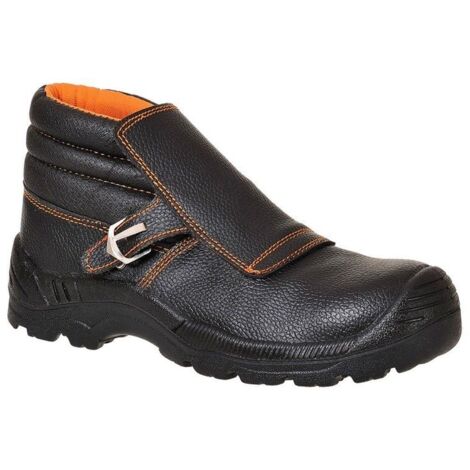 Chaussures de sécurité hautes Soudeur S3 HRO Noir 42 (1/2)