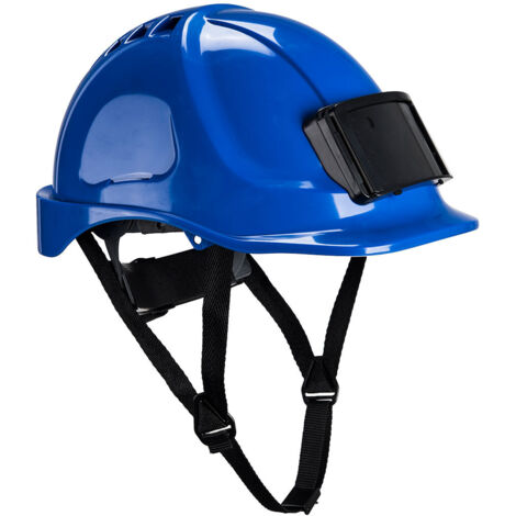 Casque Endurance avec porte-badge Bleu Royal