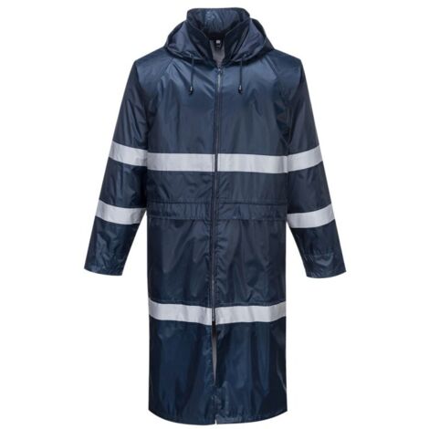 Manteau De Pluie Iona Couleur : Marine Taille L - Portwest (1/2)