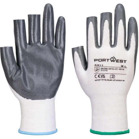 Gants Nitrile Réutilisables Verts Taille M - Lot De 12 Paires - Industriel, Marque PH - Neuf