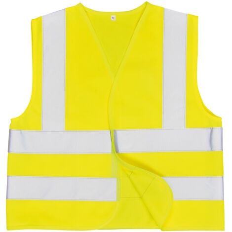 Gilet Hi-Vis Enfants 4 bandes Jaune L (1/2)