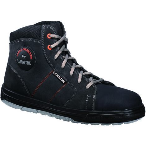 Chaussures de sécurité hautes SAXO S3 SRC Noir 45 (1/6)