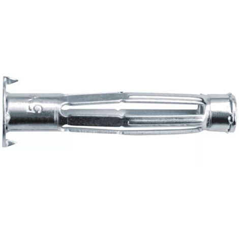 Cheville Molly métallique à expansion pour corps creux sans vis 8x37 - Boîte de 50