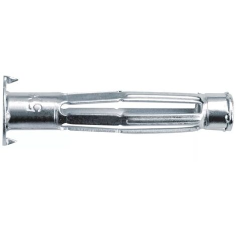 Cheville Molly métallique à expansion pour corps creux sans vis 4x46 - Boîte de 50