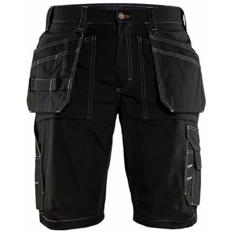 Short de travail été artisan 1526 - Noir 2XL - FR(52) - SE(C58) - Standards