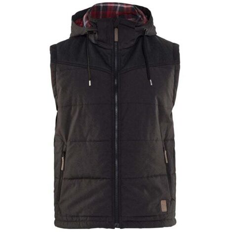 Gilet de travail sans manches doublé 3899 - Gris foncé XXXL (1/5)