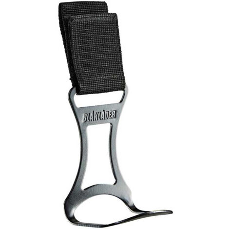Blaklader – Ceinture porte-outils en polyester 4020 – Boucle métallique avec velcro – S'adapte aux modèles 1567, 1568, 1960 et 1961 – Gris foncé