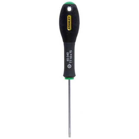 Tournevis torx percé fatmax - Longueur : 75 - Empreinte : T10 - STANLEY (1/4)