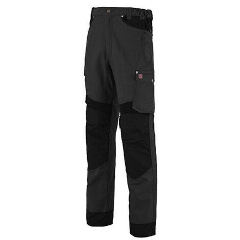 PANTALON POCHES TAILLE VOLANTES ROTOR NOIR M - FR(44) (1/4)