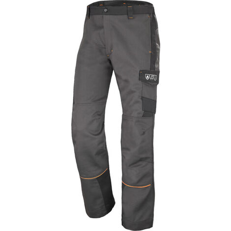 PANTALON KONEKT 2 GRIS CHARCOAL/NOIR M - FR(44-46) (1/3)