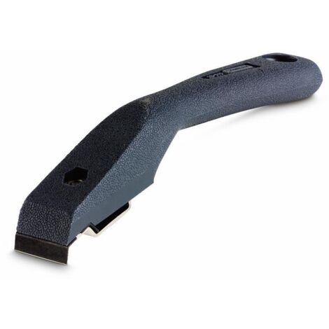 Stanley – Grattoir à lames interchangeables – Lame en acier trempé réaffûtable – Manche anatomique antidérapant – Largeur 25mm – Longueur 155mm