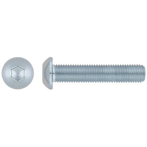 Lot De 10 Vis à Tête Allen 3/8-16x1-1/4 - Acier Grade 8 Finition Noire - Pour Boulonnage Robuste