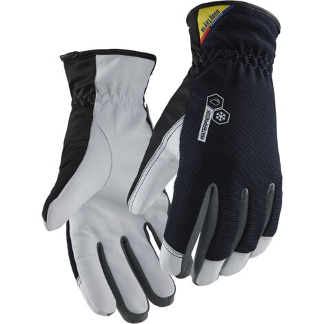 Gants de cuir doublés: Gant de travail en cuir de vache doublé mouton 3089