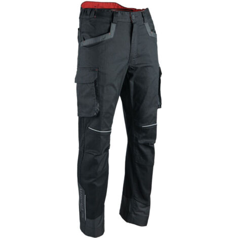 Pantalon de travail stretch RUNNER - Noir/Gris M - FR(40) (1/6)