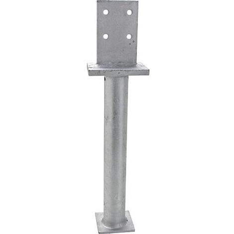 Pied de poteau fortes charges PISBMAXIG 120x120mm (1/4)