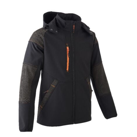 Veste Softshell polaire YUKI II - Noir L (1/8)