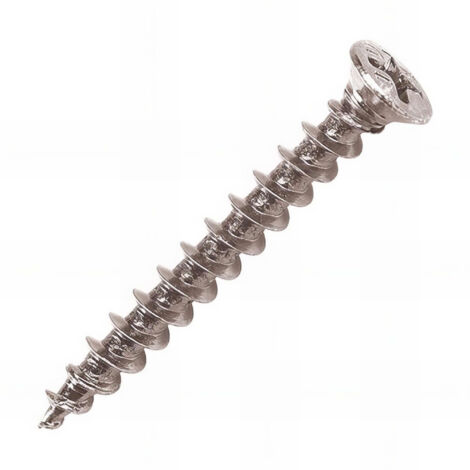 Boite de 1000 vis tête fraisée 120° inox A2 pour menuiserie PVCPS Ø4,2x22mm