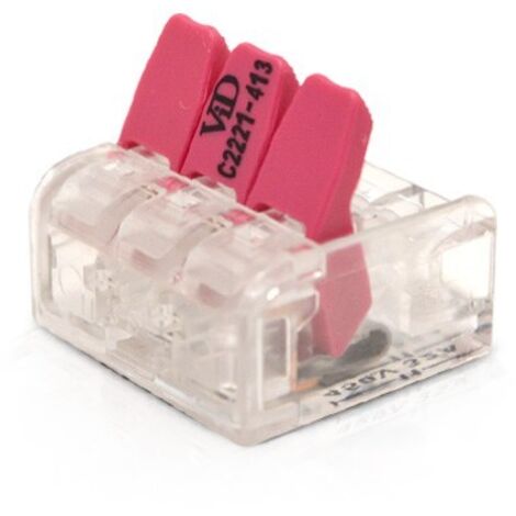 Connecteurs rapides PACK DE 50 - 3 FILS (1/7)
